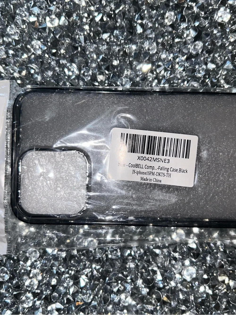 iPhone 15 pro max Phone Case - clear Gray